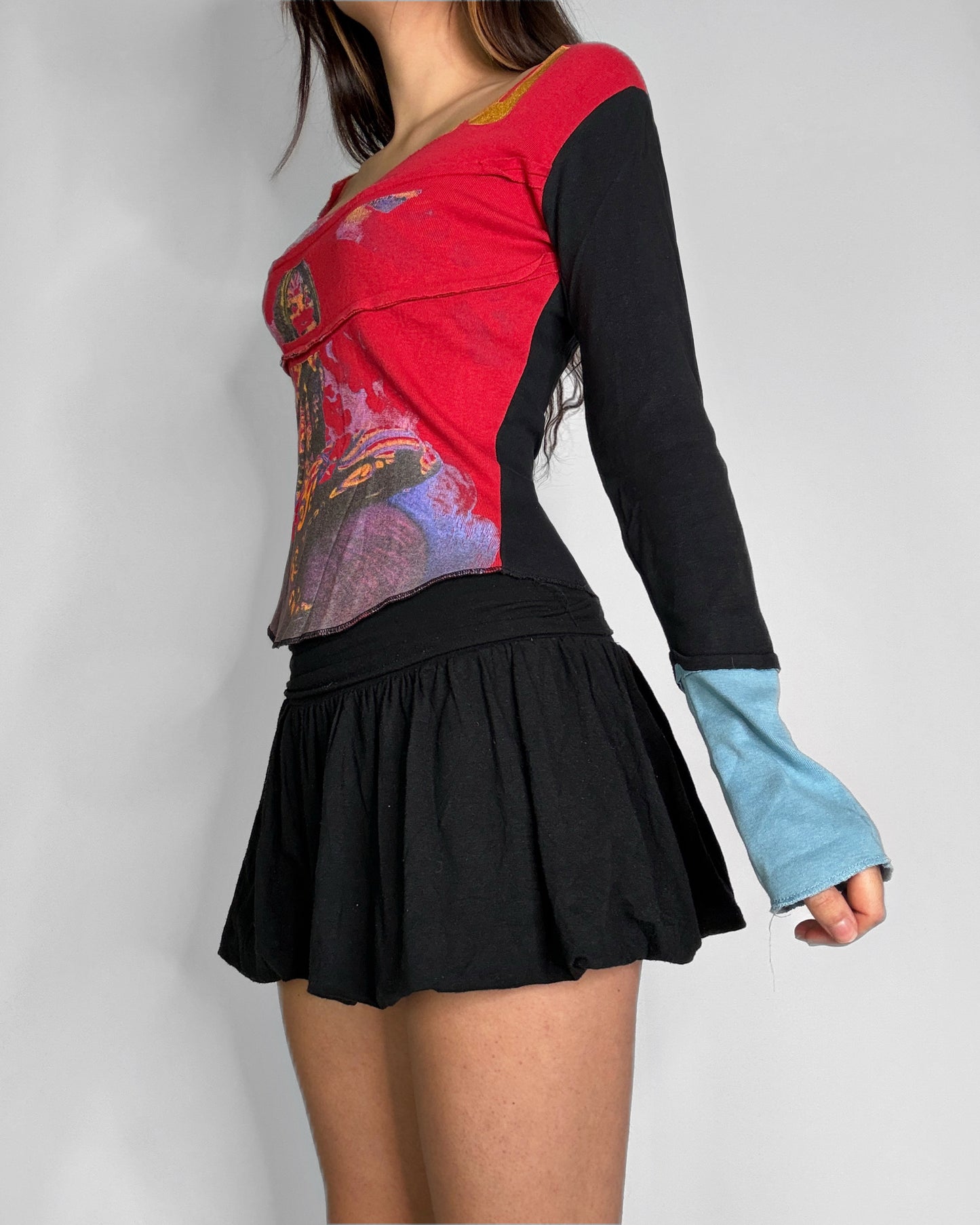 Vintage italian graphic top