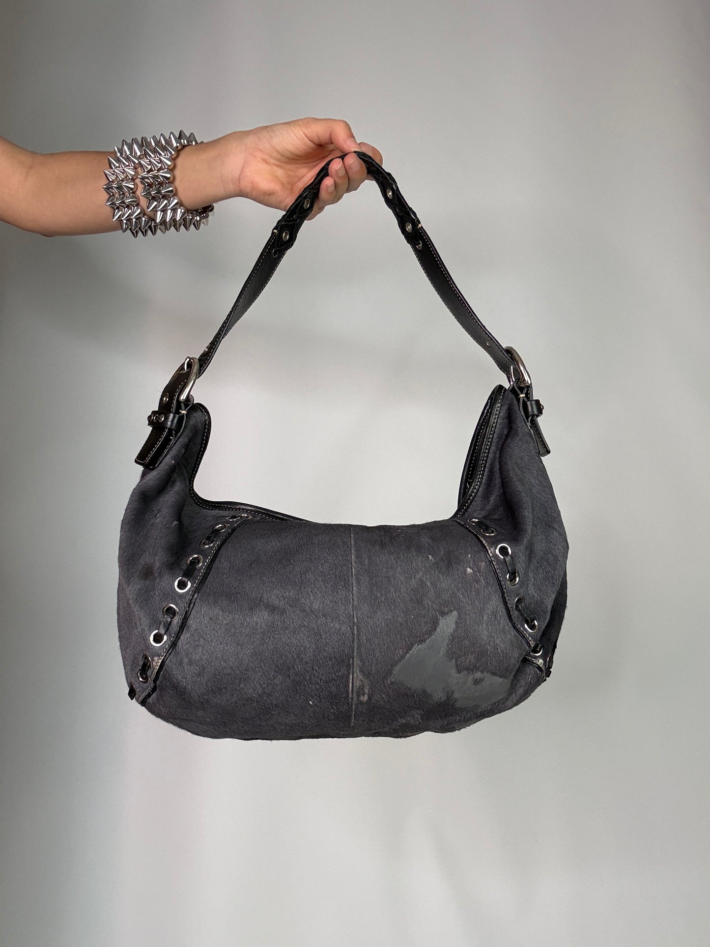 Vintage COACH fur bag