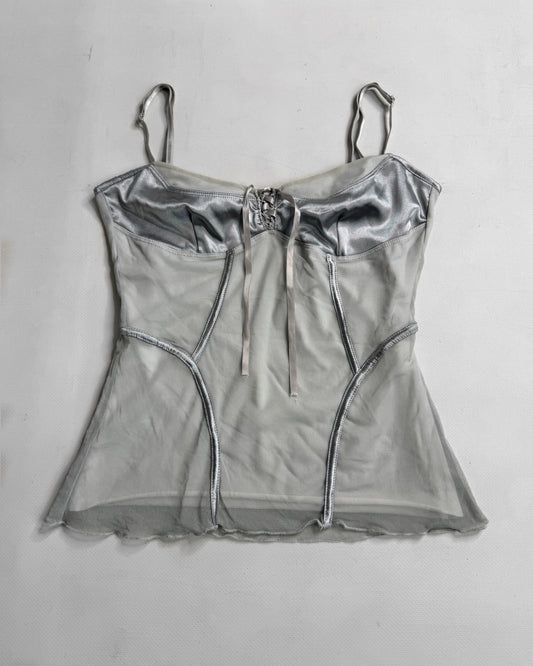 2000s corset style top