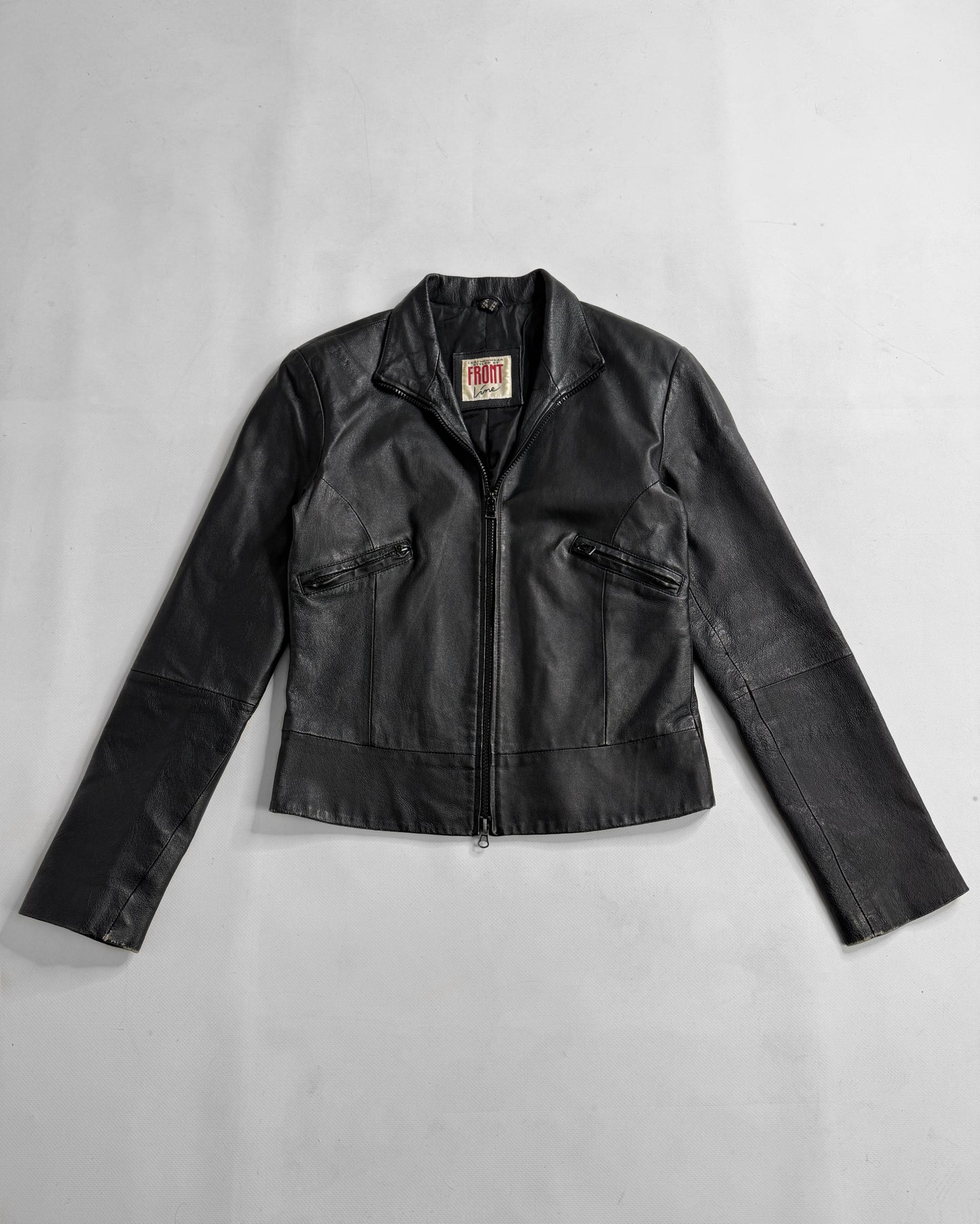 Vintage 2000s leather biker