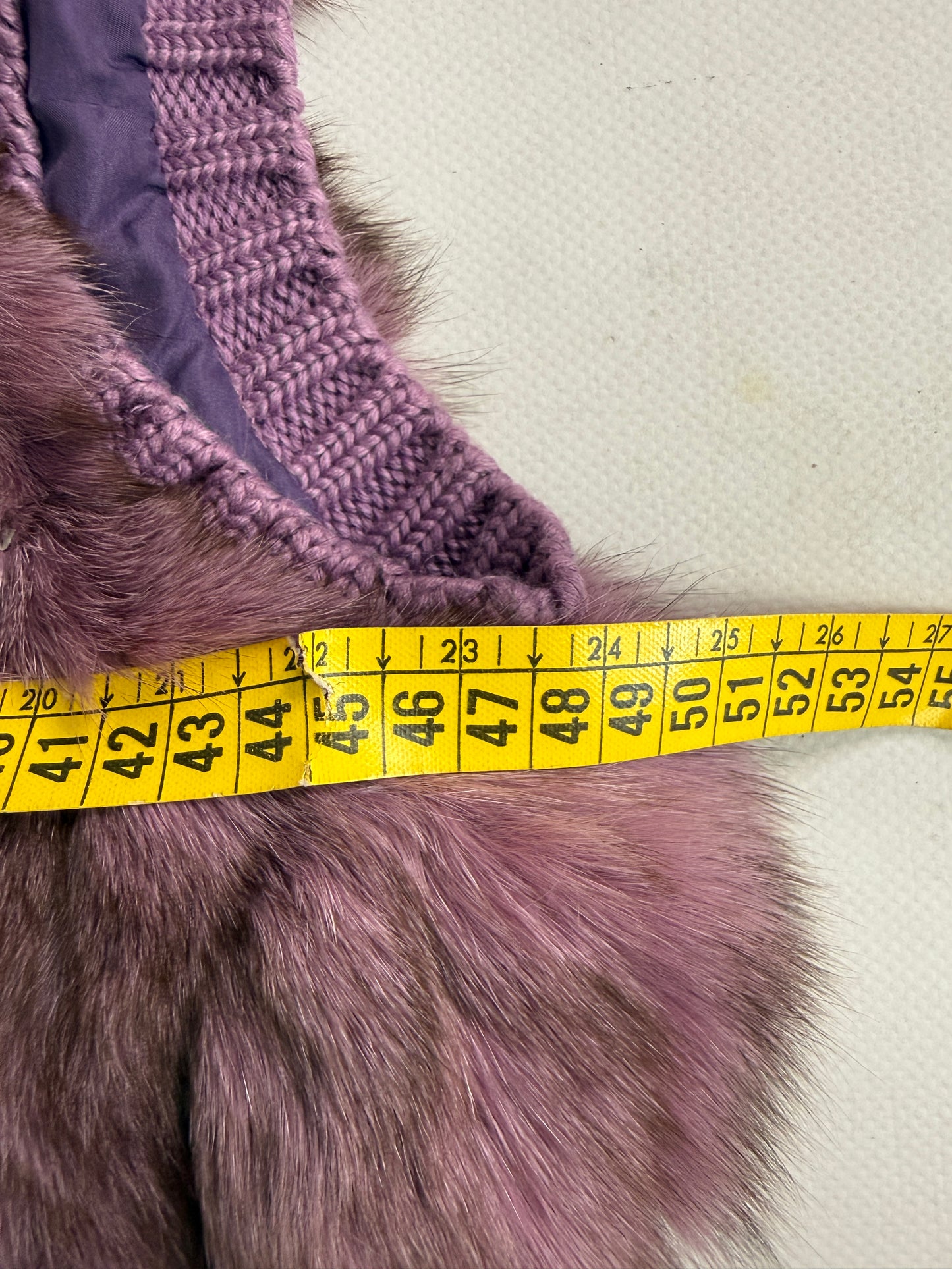 Vintage Real Fur vest