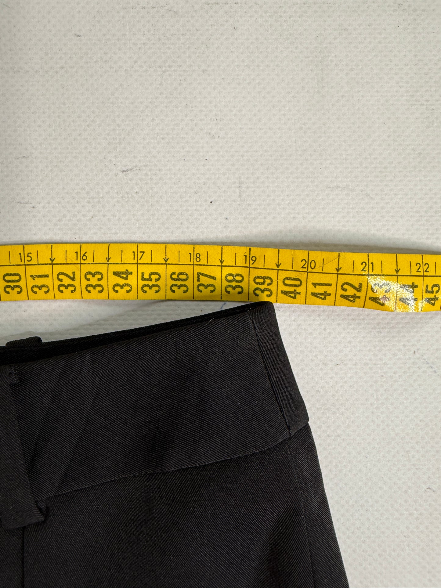 Black office siren mini skirt pleated