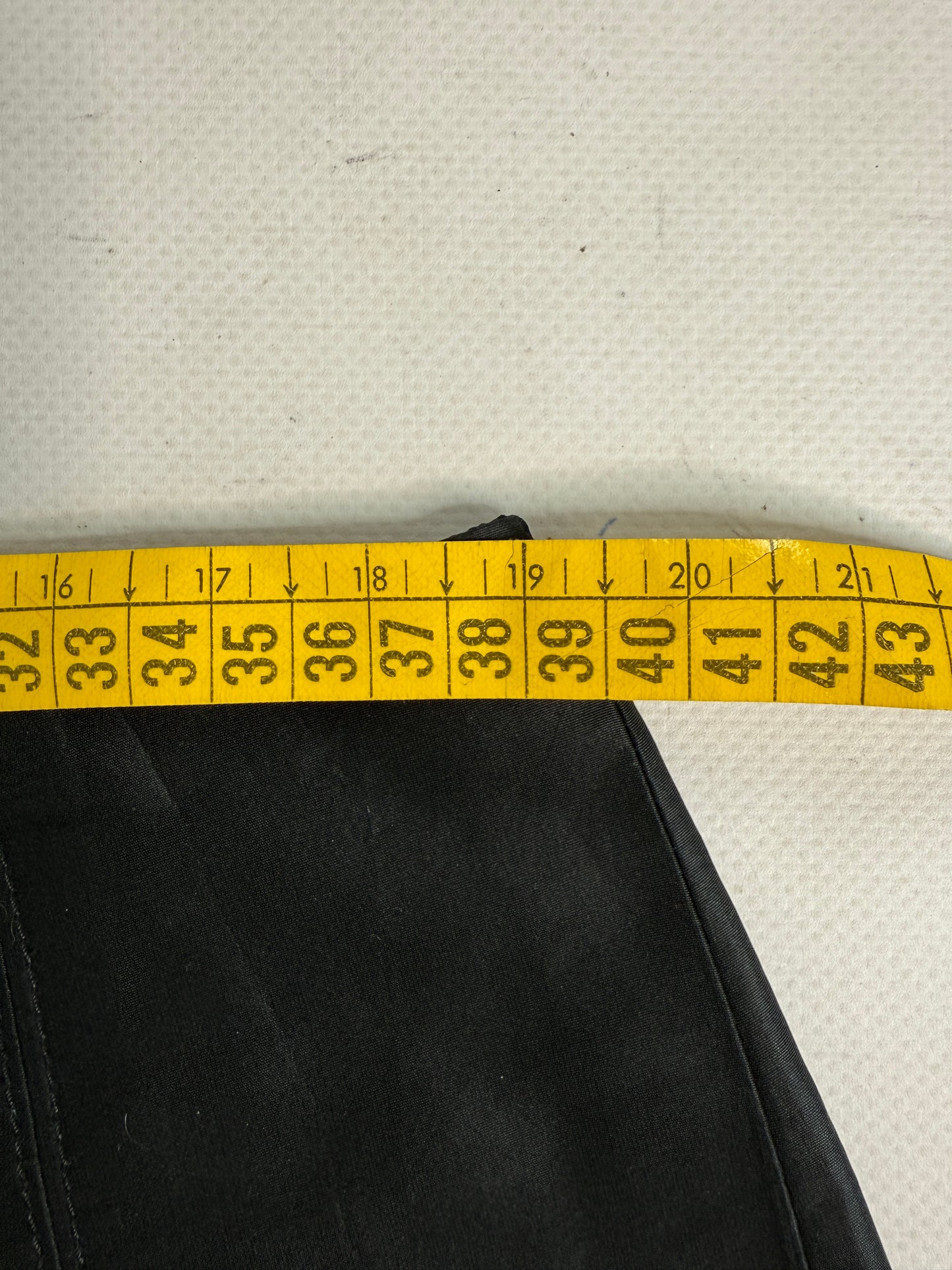 office siren pleated mini skirt Black