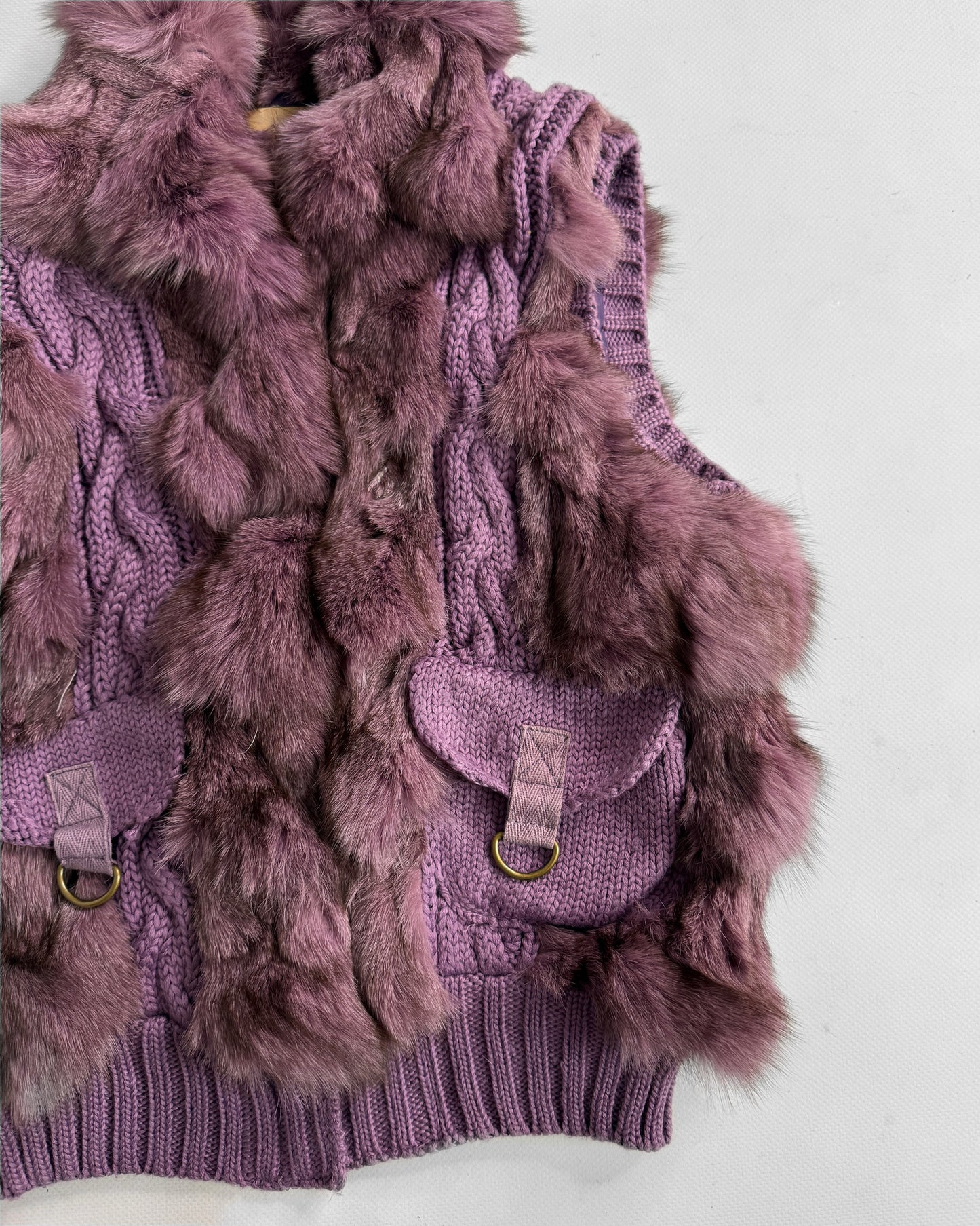 Vintage Real Fur vest