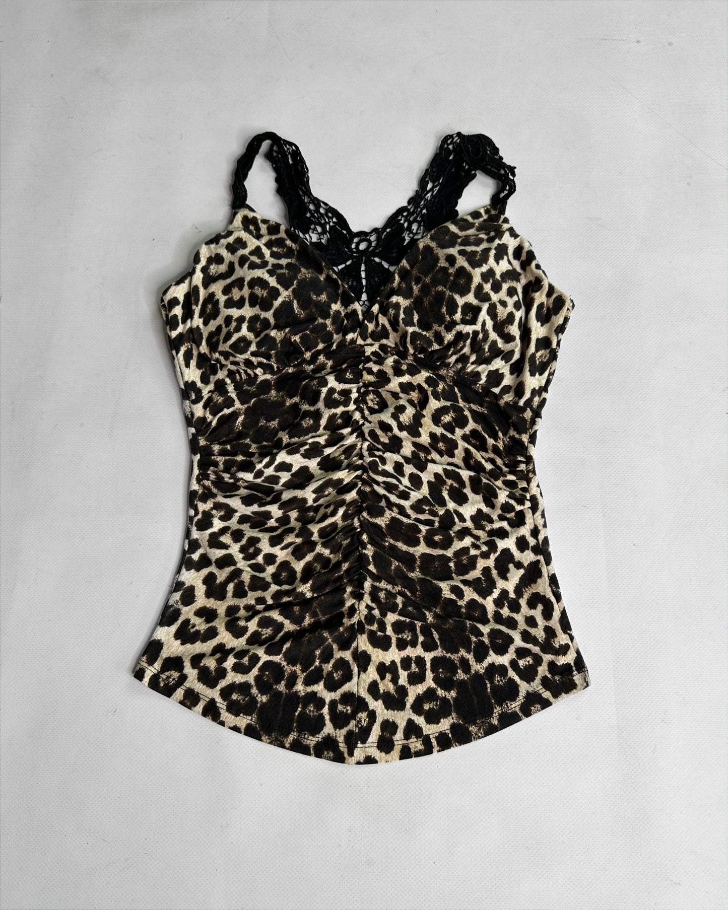 Vintage Y2K animal print top