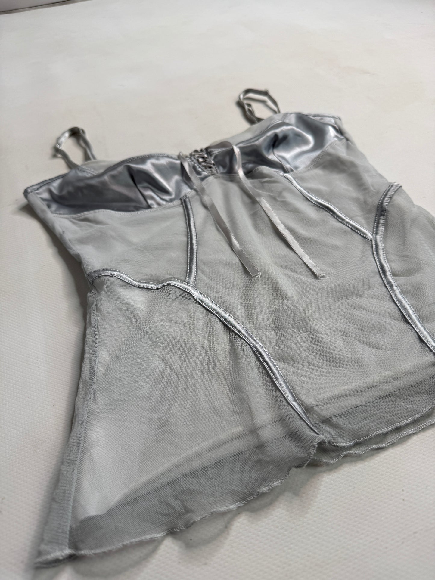 2000s corset style top