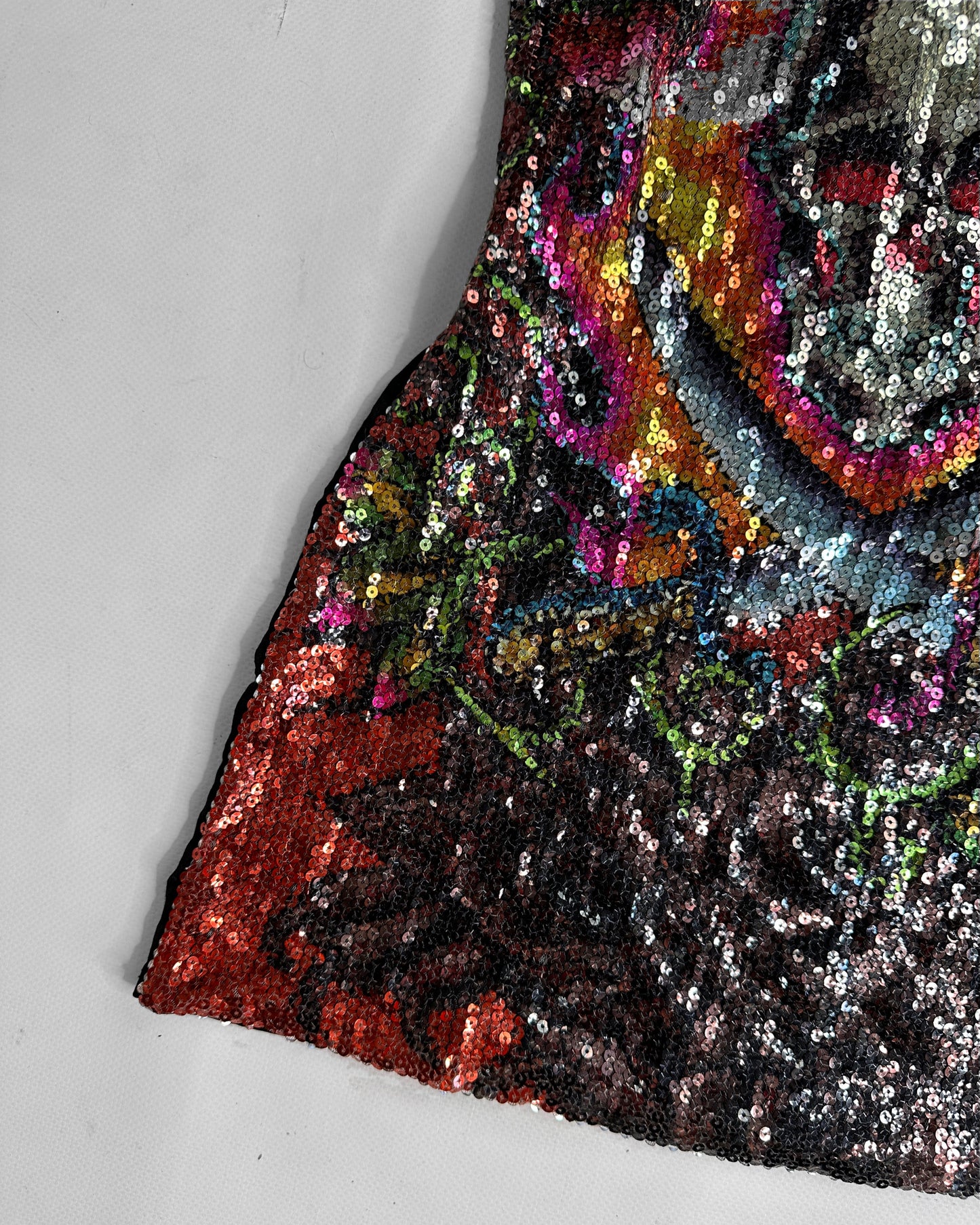 Ed Hardy Y2K sequin mini dress