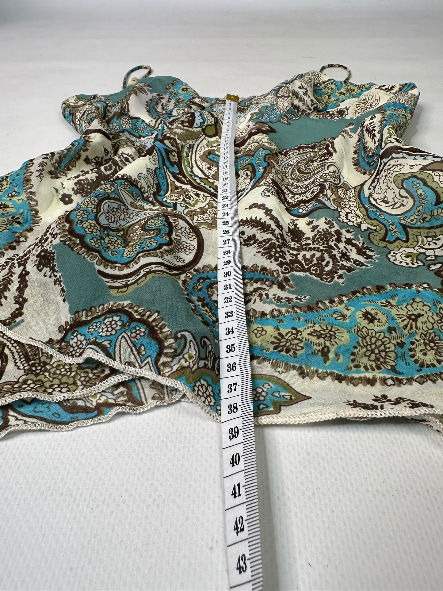 Vintage 2000s boho ibiza cami top
