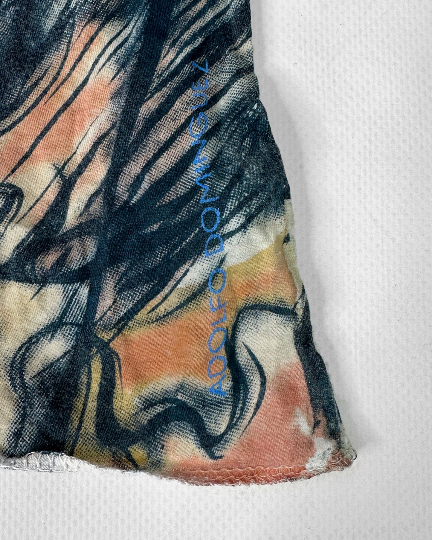 Vintage maximalist graphic top