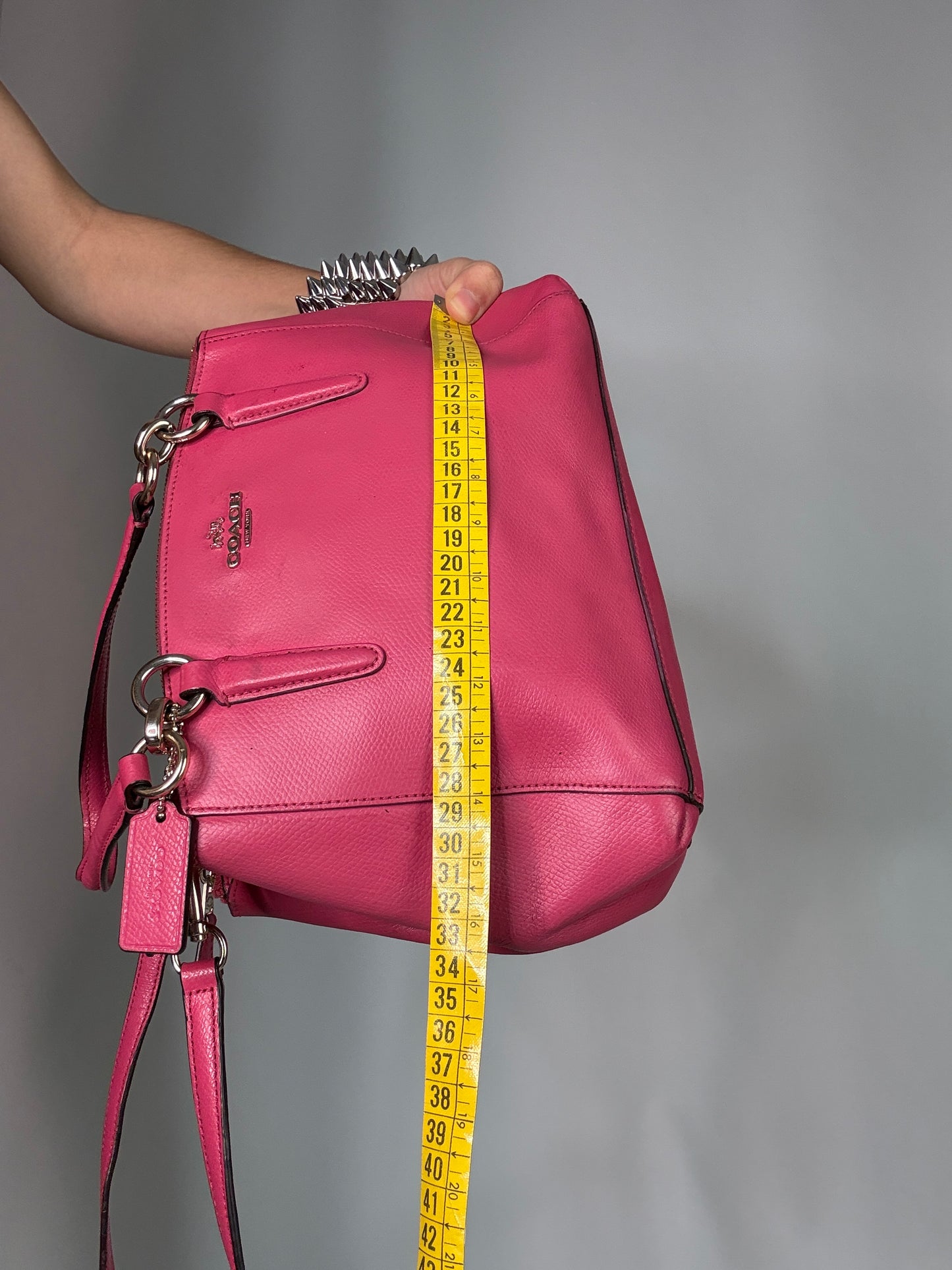 Pink Coach Vintage Bag