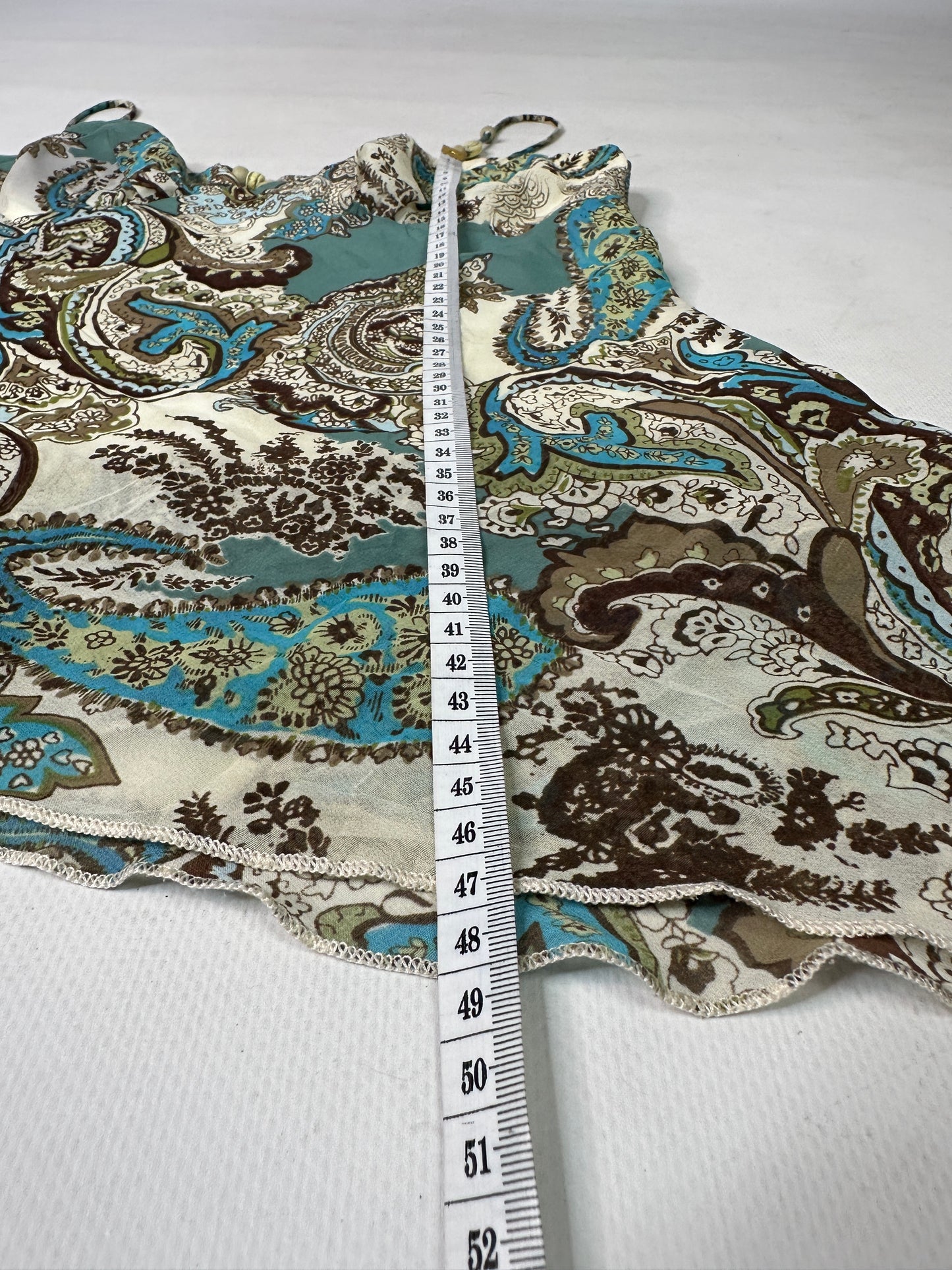 Vintage 2000s boho ibiza cami top