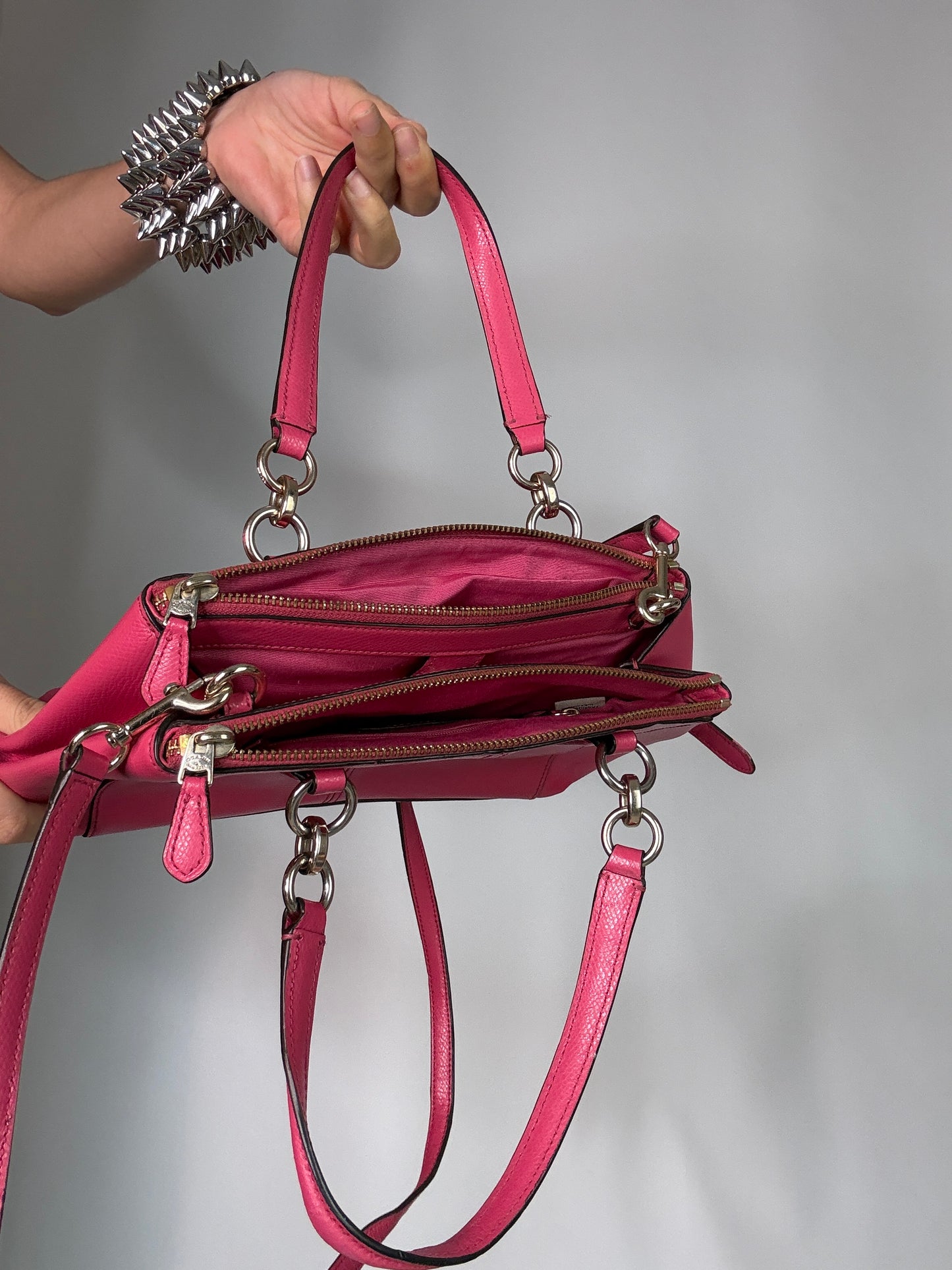 Pink Coach Vintage Bag