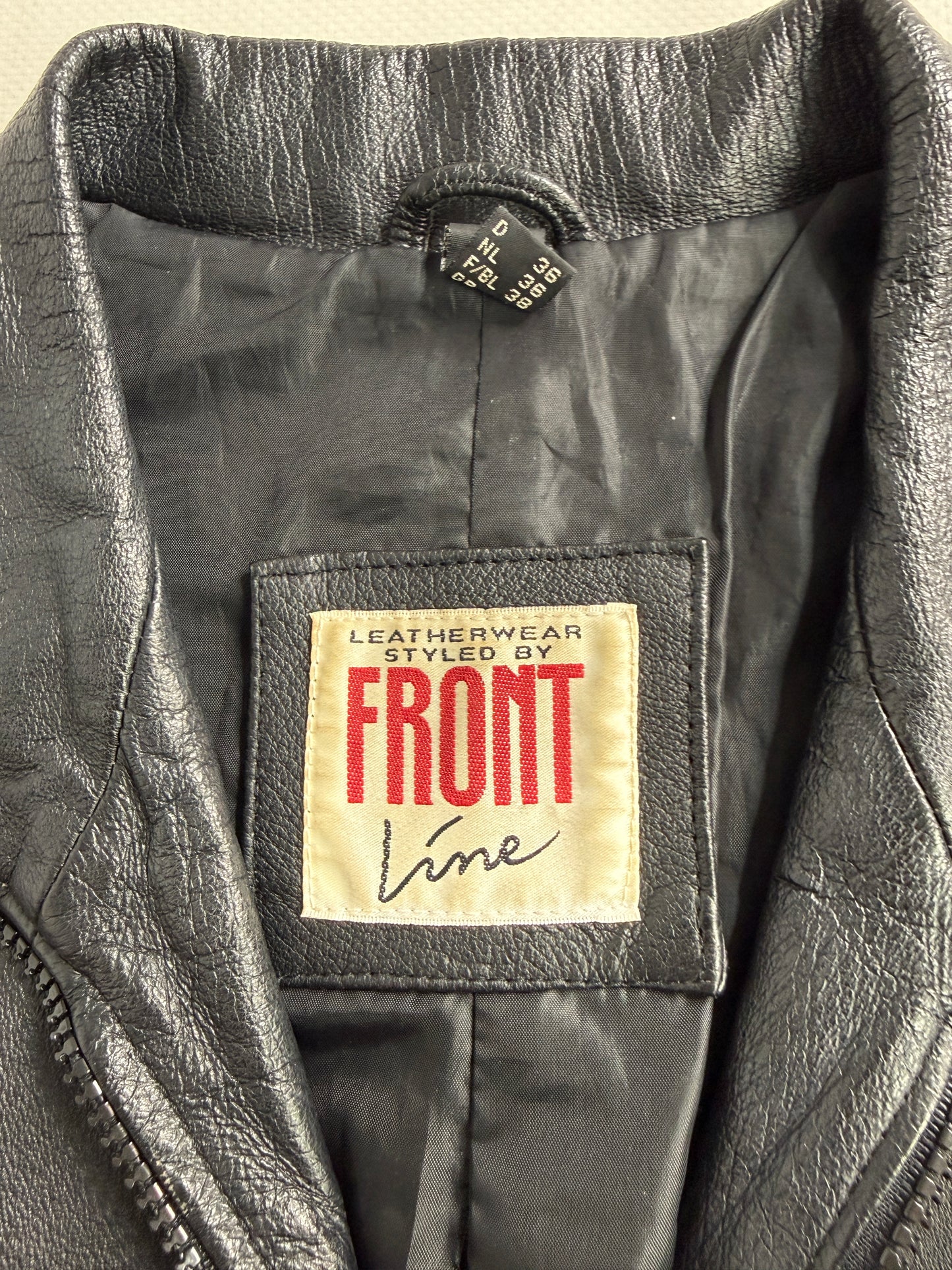 Vintage 2000s leather biker