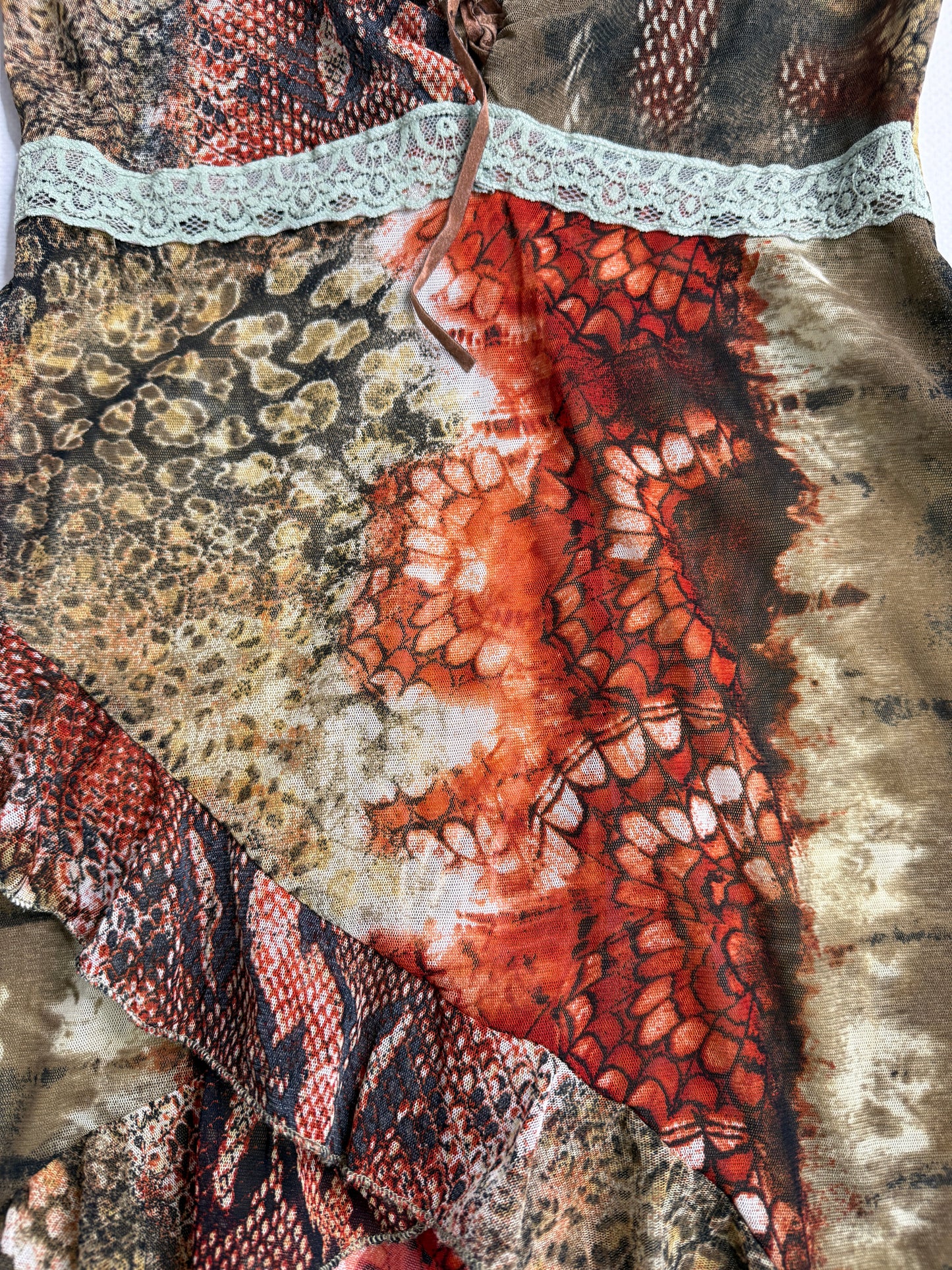 Vintage boho long sleeve top