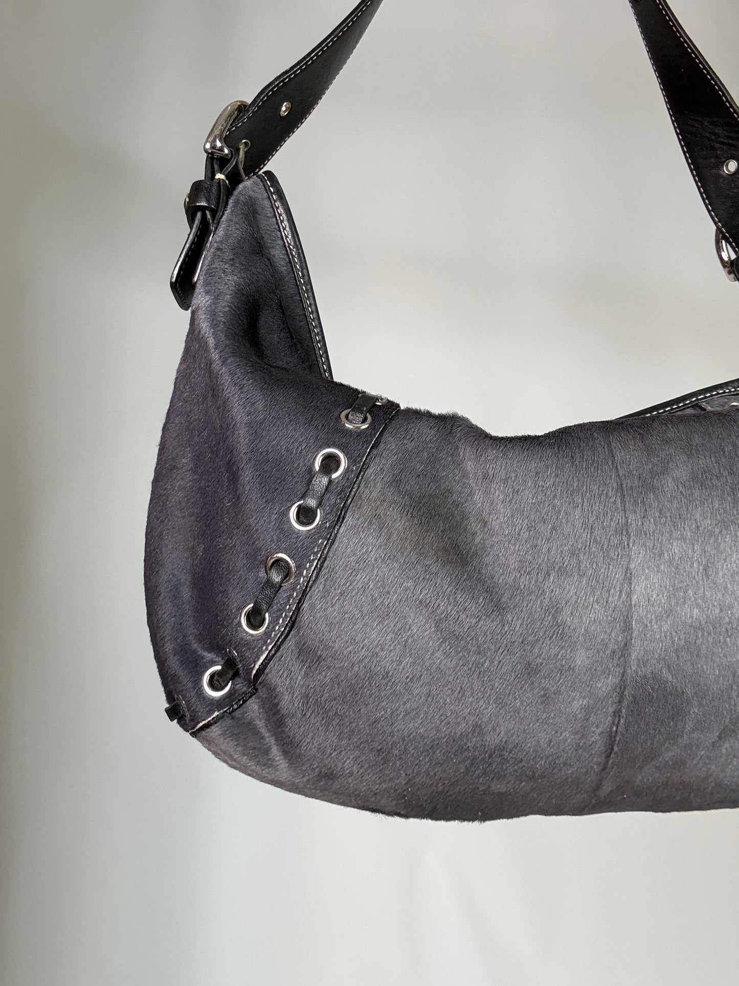 Vintage COACH fur bag