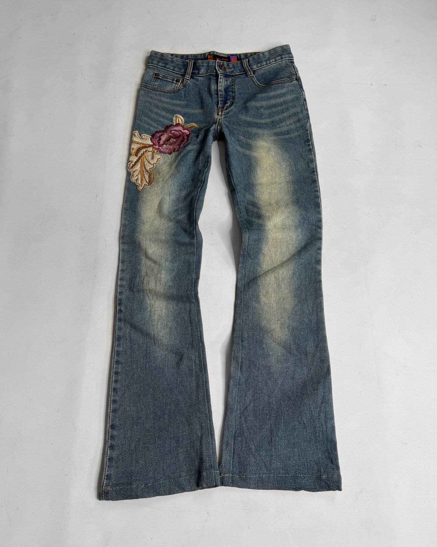Y2K Jeans Floral embroidery