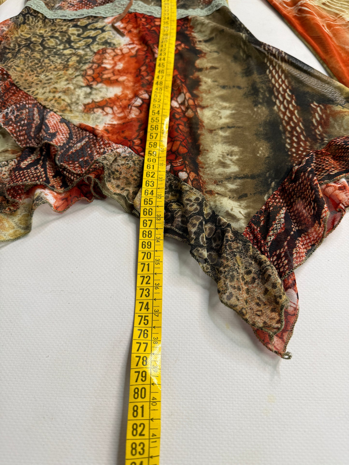 Vintage boho long sleeve top