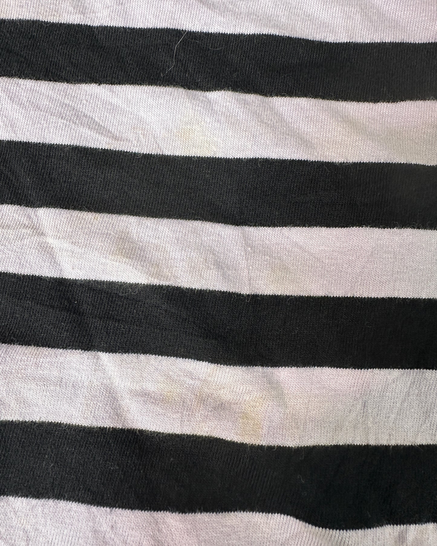Vintage Striped Baby Tee Top