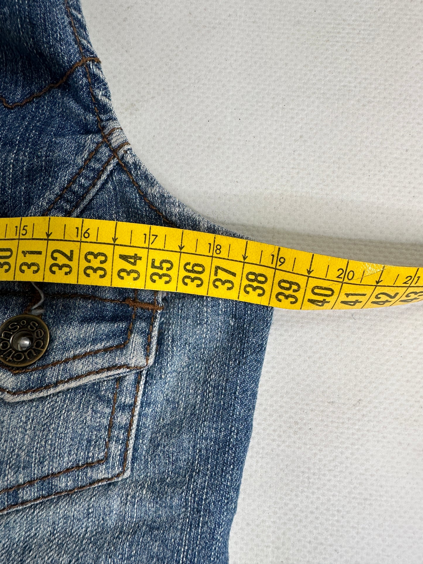 Vintage 2000s denim vest