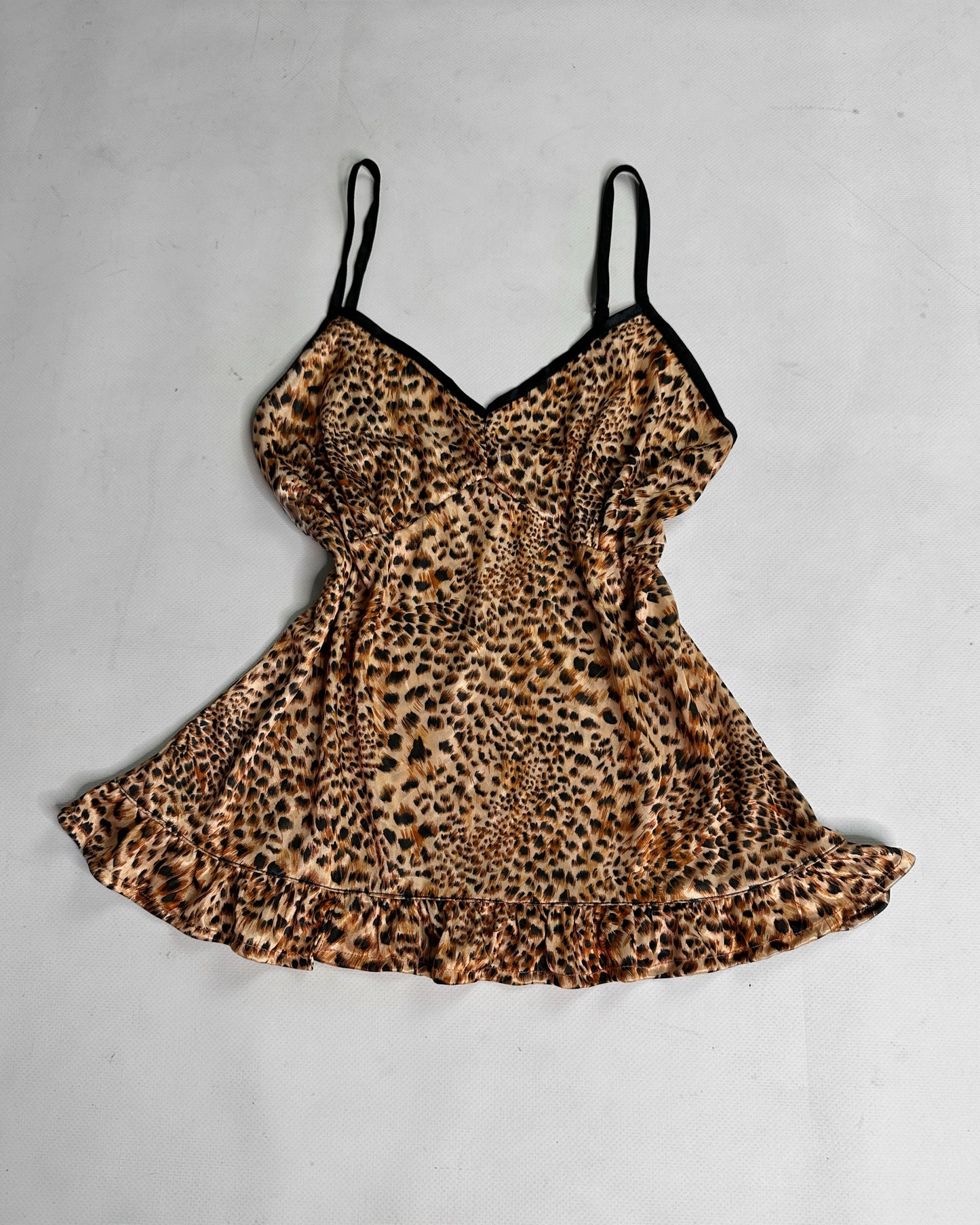 2000s Animal print cami top