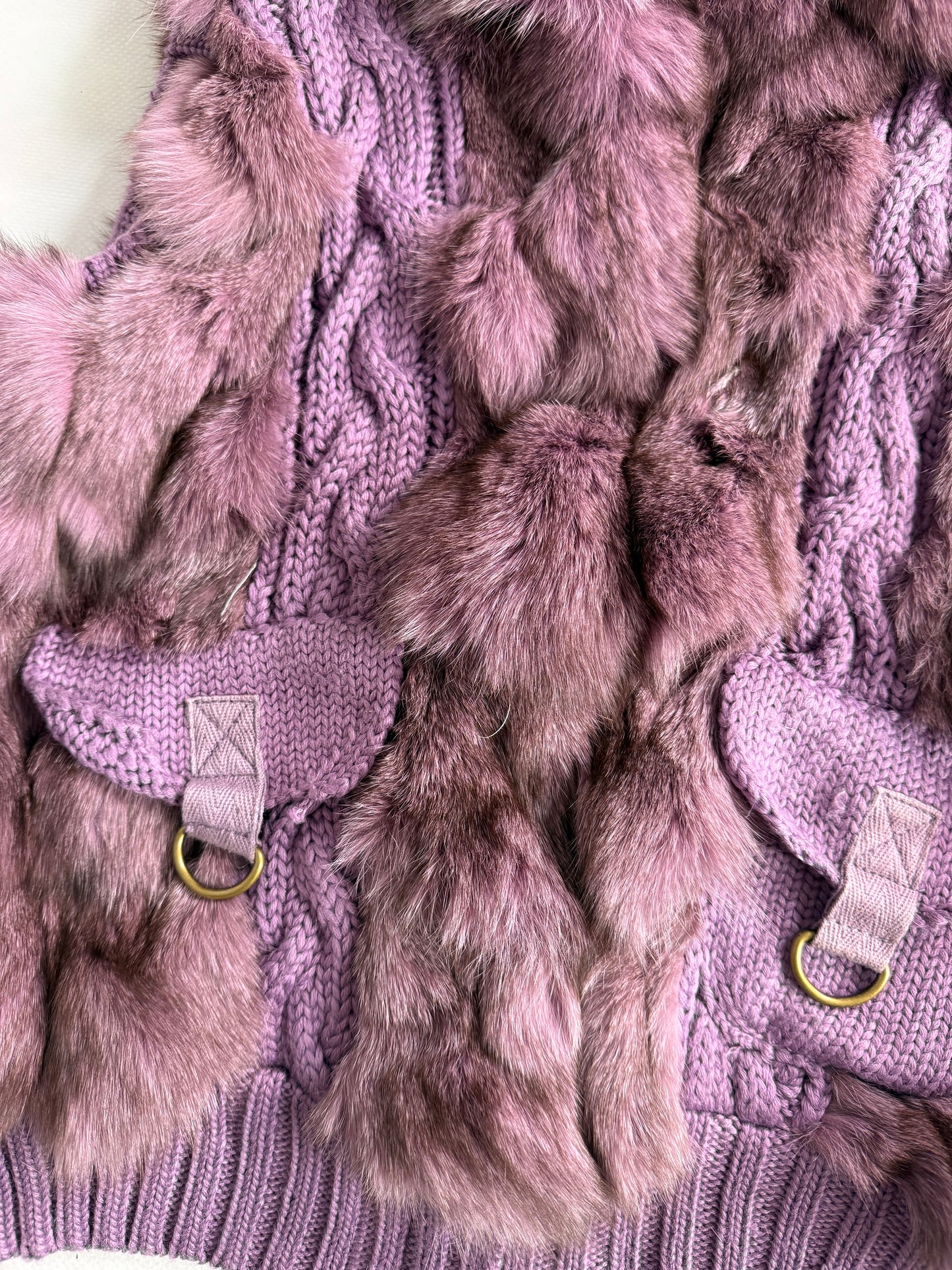 Vintage Real Fur vest