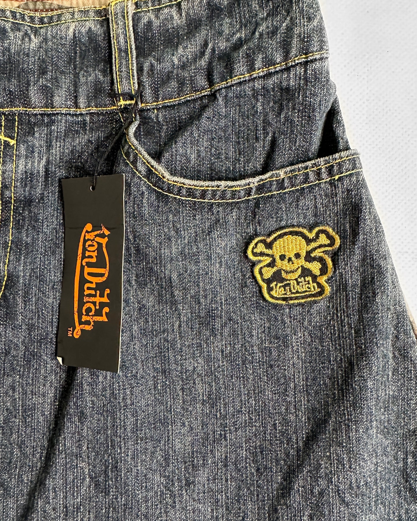 Vintage Von Dutch Mini Skirt 2000s