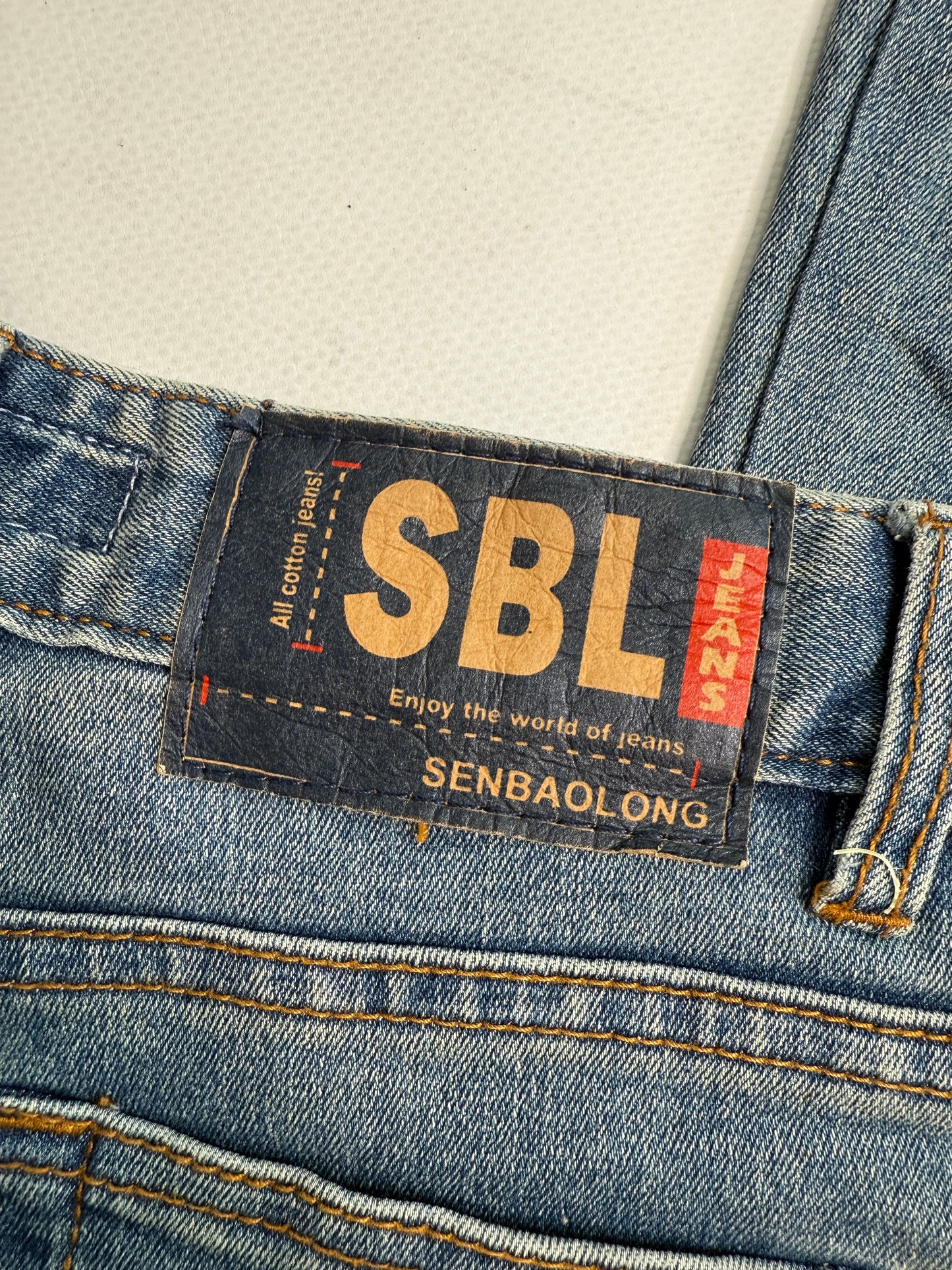 Y2K Jeans Floral embroidery