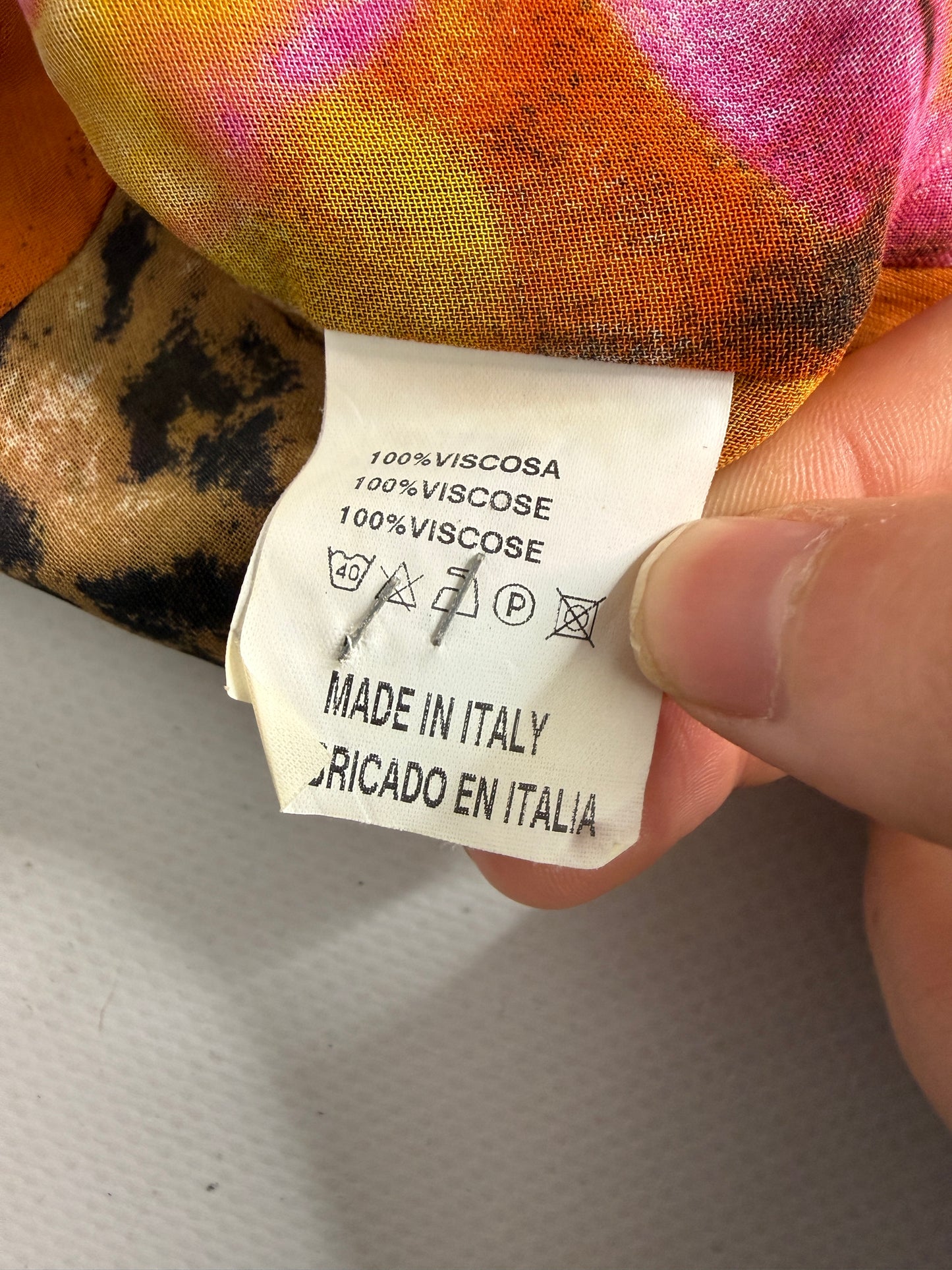 2000s graphic backless top