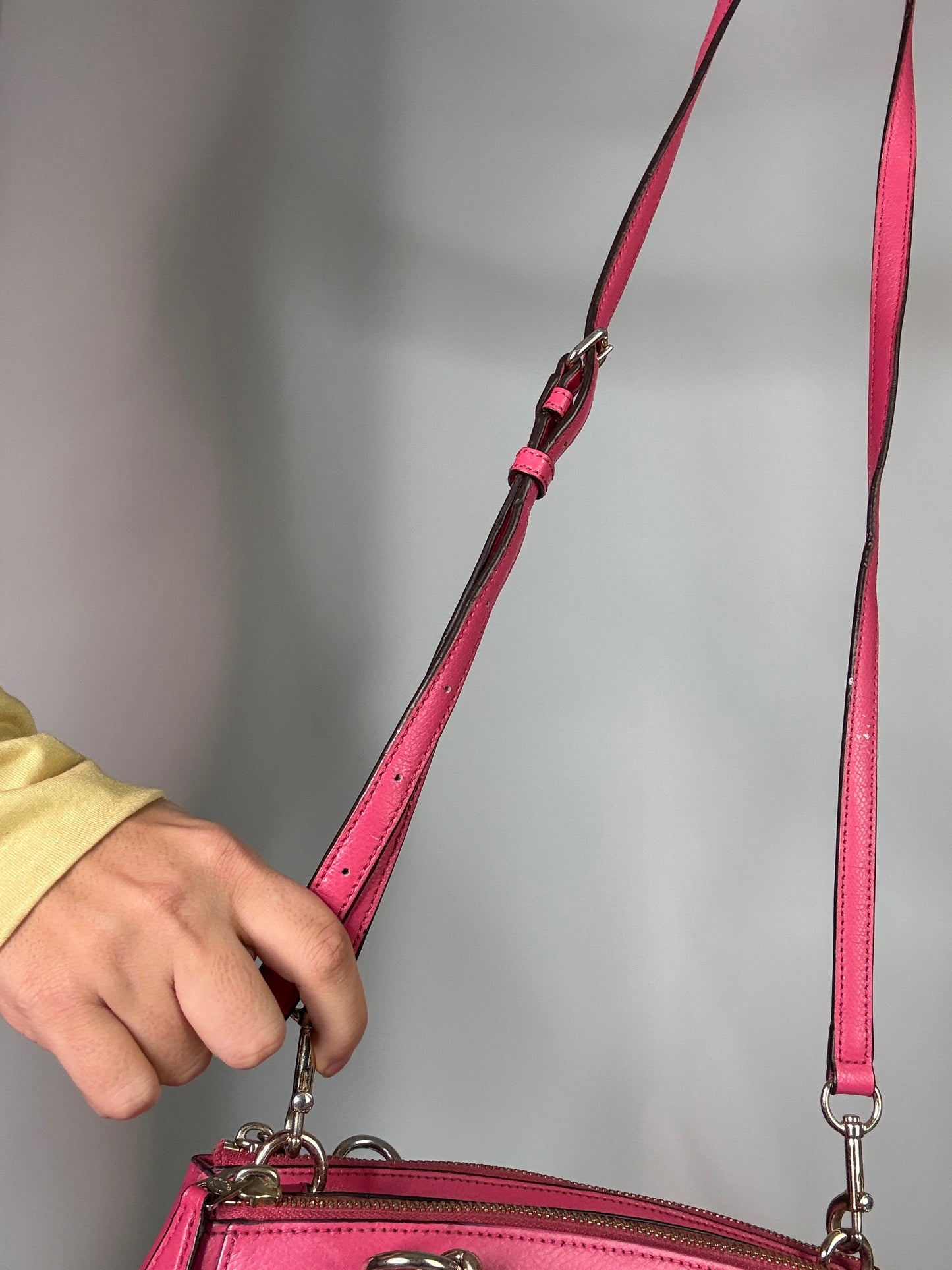 Pink Coach Vintage Bag