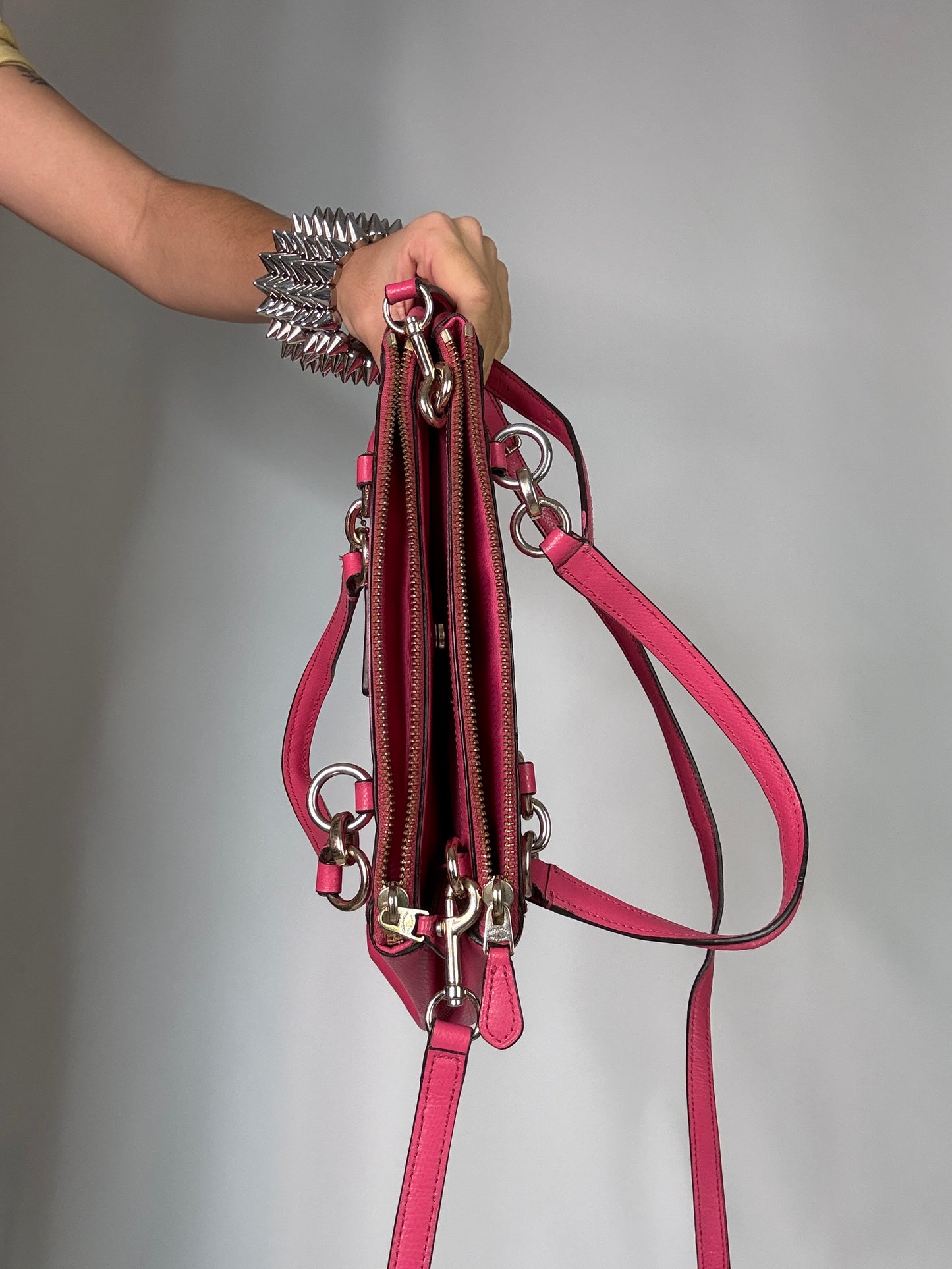 Pink Coach Vintage Bag