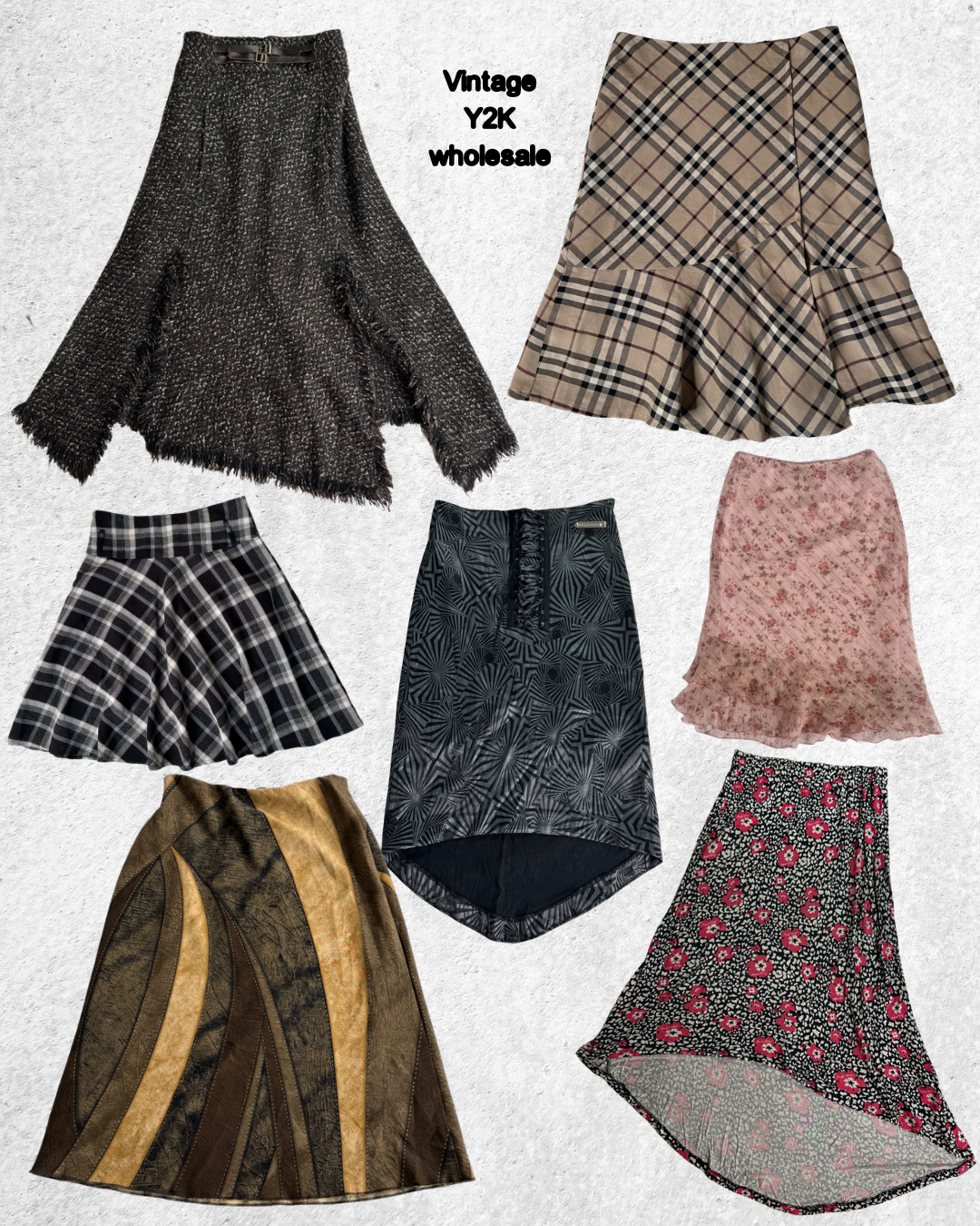 Y2K 90s Midi & Maxi Skirts