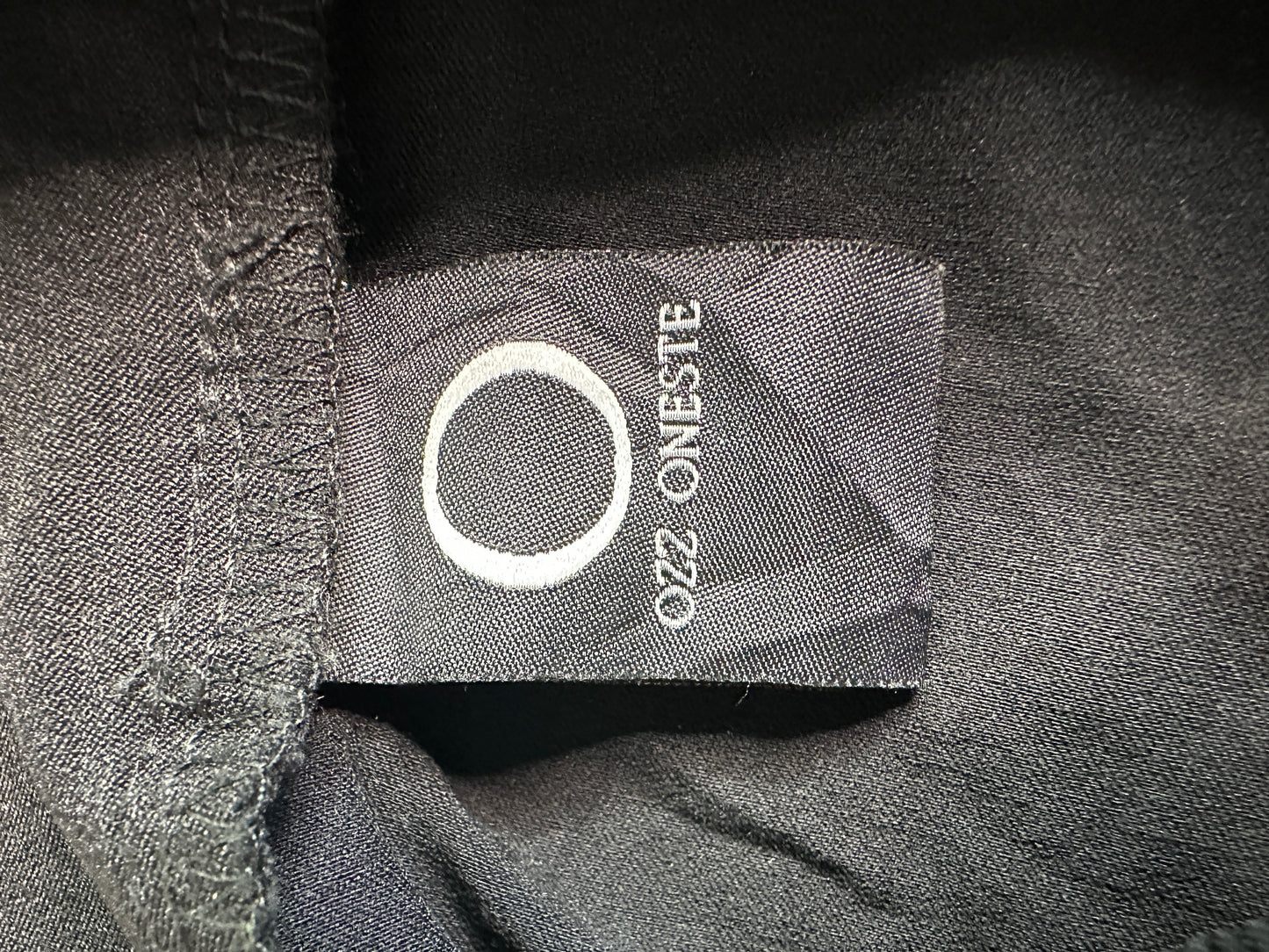 Vintage 2000s goth asymmetric skirt