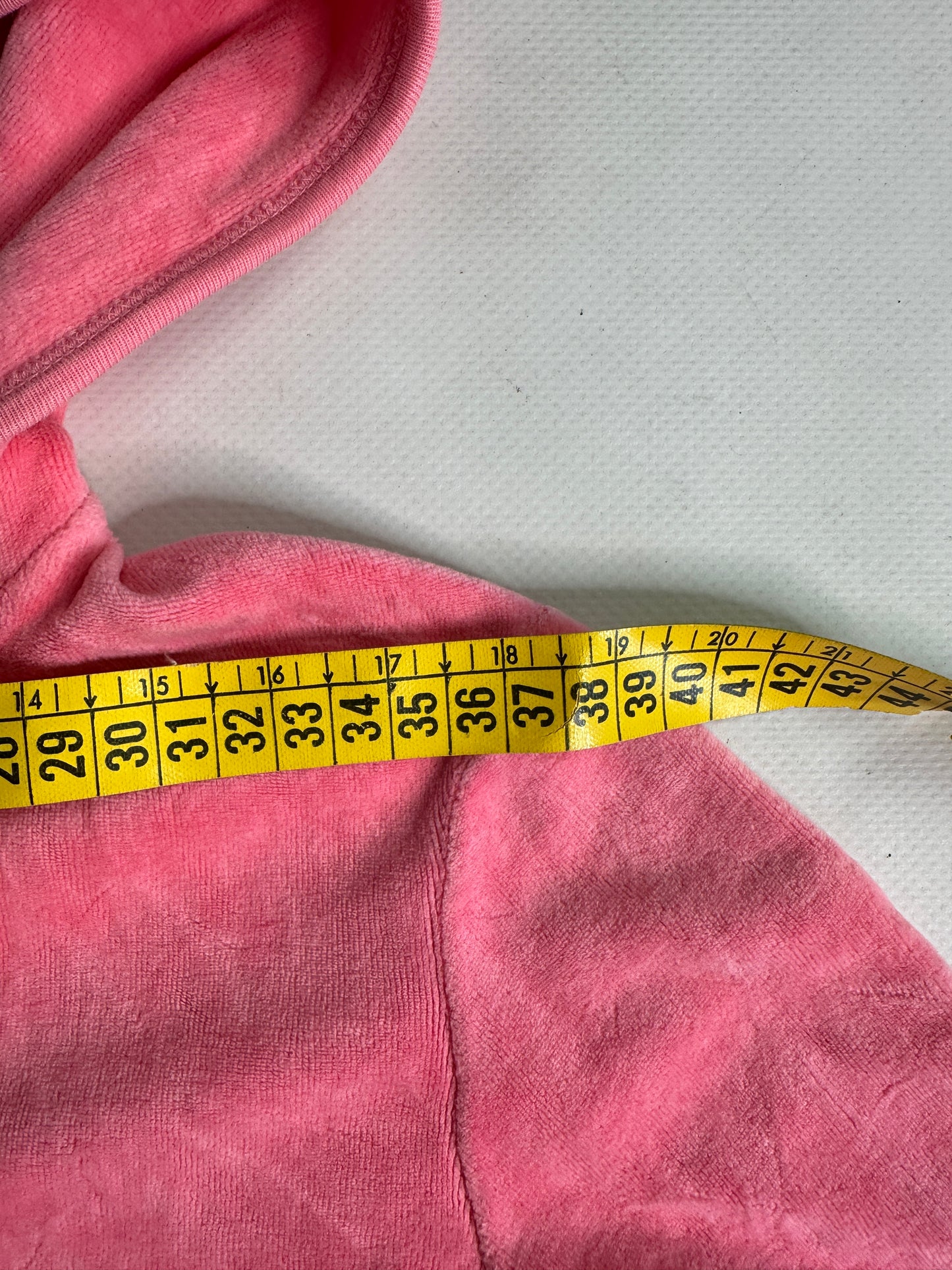Black Juicy Couture 2000s Pink Velour Tracksuit