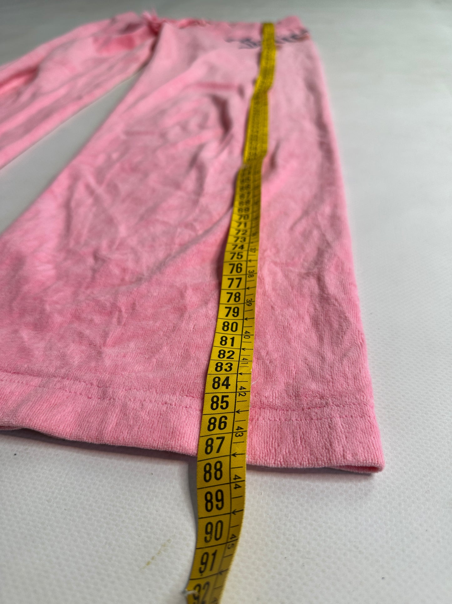 Black Juicy Couture 2000s Pink Velour Tracksuit