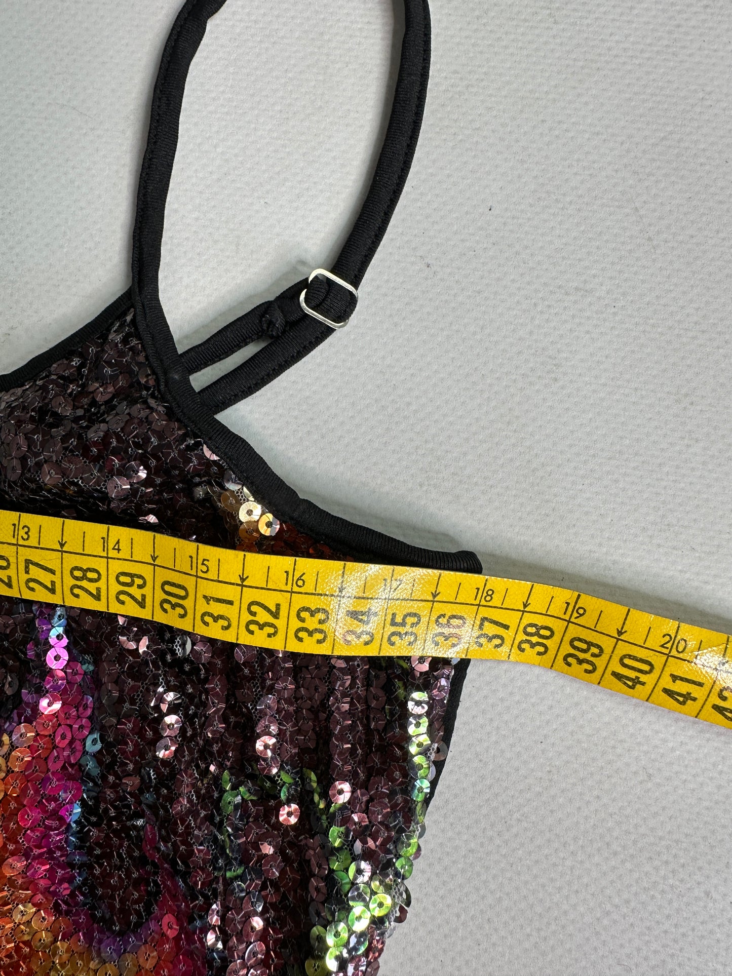 Ed Hardy Y2K sequin mini dress