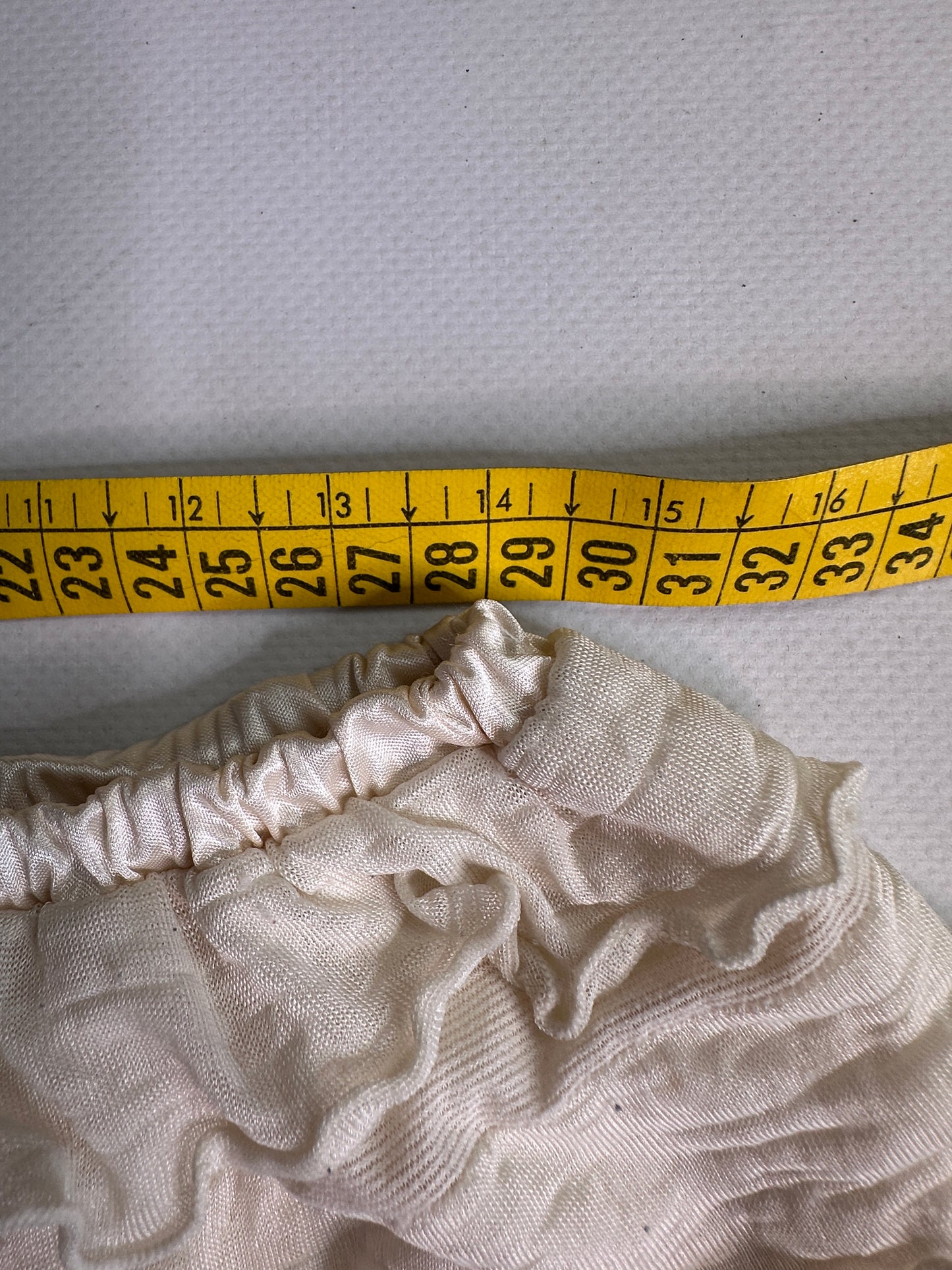 Vintage Y2K white bloomers coquette