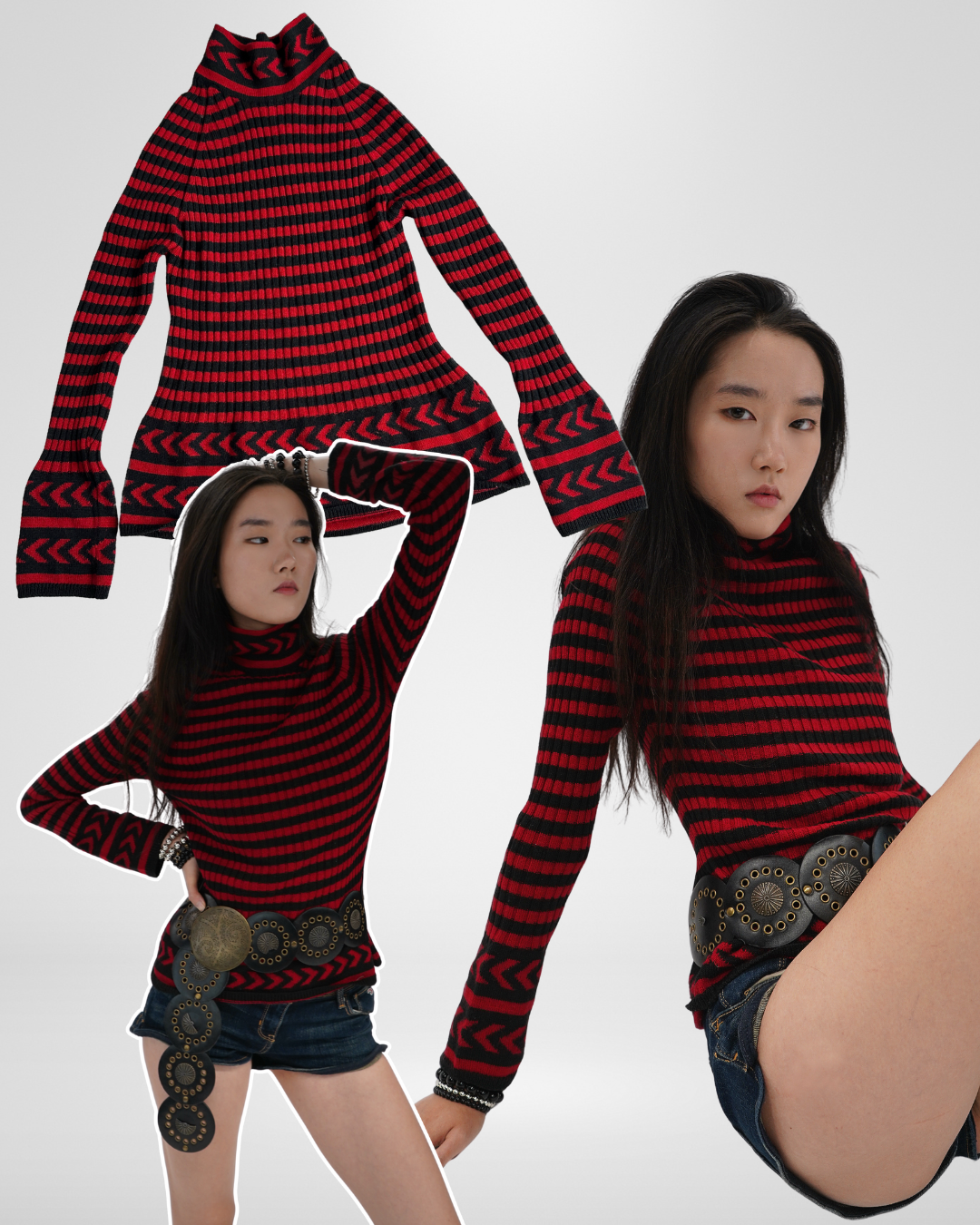 Vintage 2000s Striped Sweater